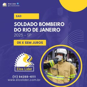 SOLDADO BOMBEIRO DO RIO DE JANEIRO