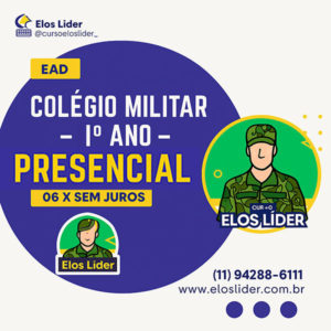Colégio Militar 1º Ano Ensino Médio - Presencial