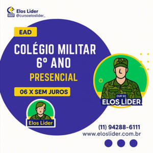 Colégio Militar - 6º ano - Presencial