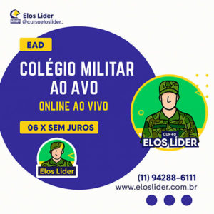 Colégio Militar - 6º ano - Online ao Vivo